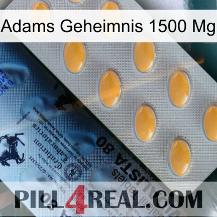 Adams Secret 1500 Mg 44